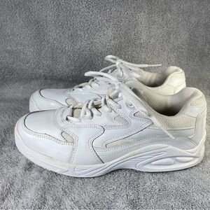 SFC Shoes For Crews Womens Size‎ 8 White Lace Up No Insole’s
